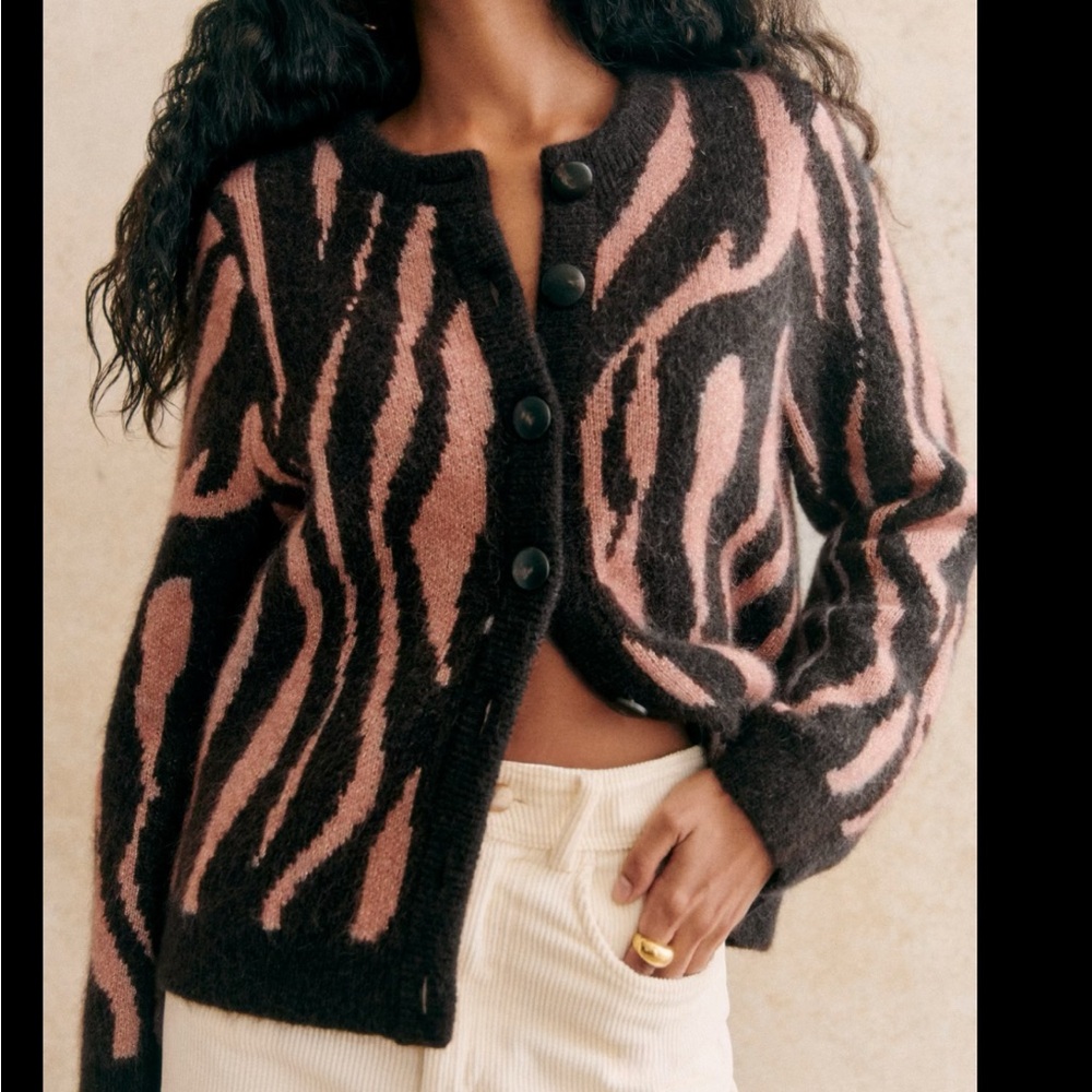 Sezane cardigan NWT